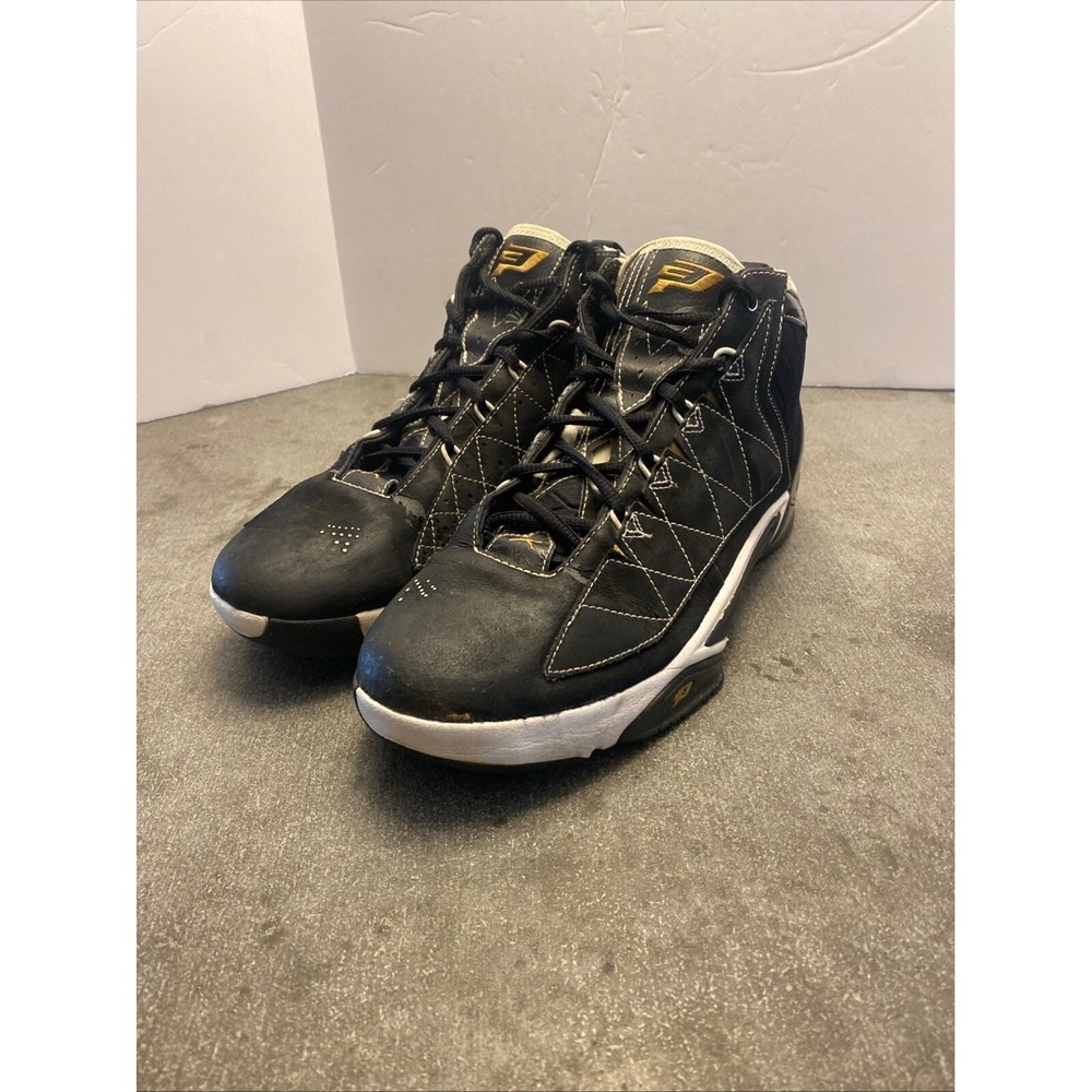Size 11-Jordan CP3.II Black White